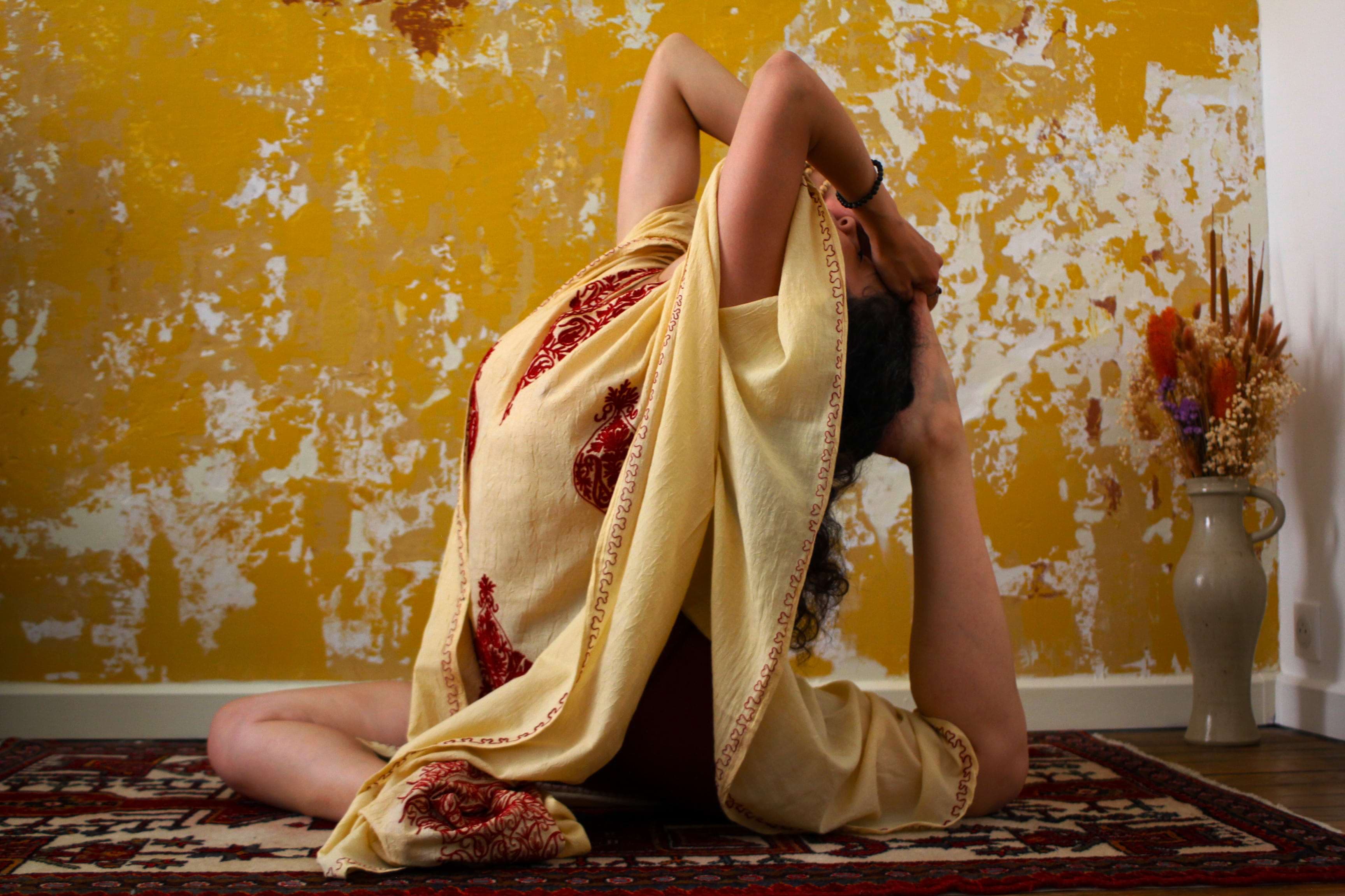 Picture of the yoga teacher